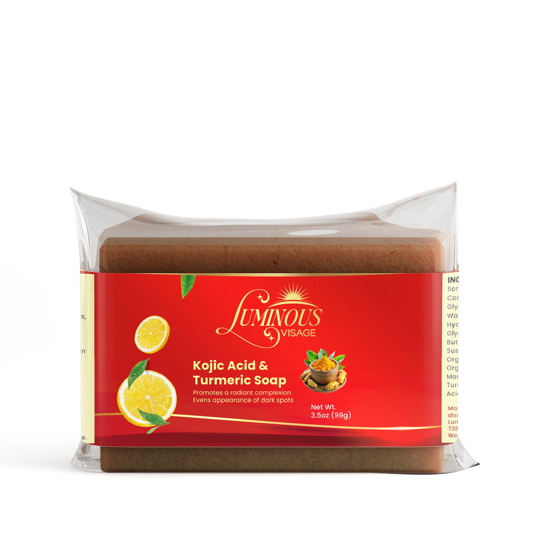 Kojic Acid & Turmeric Soap